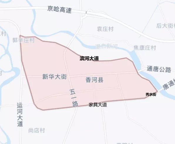 2023年廊坊各區縣限行區域圖(持續更新)- 廊坊本地寶