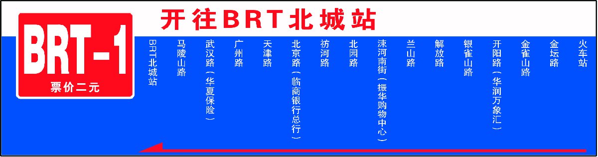 臨沂brt1路公交車途經哪些站點?