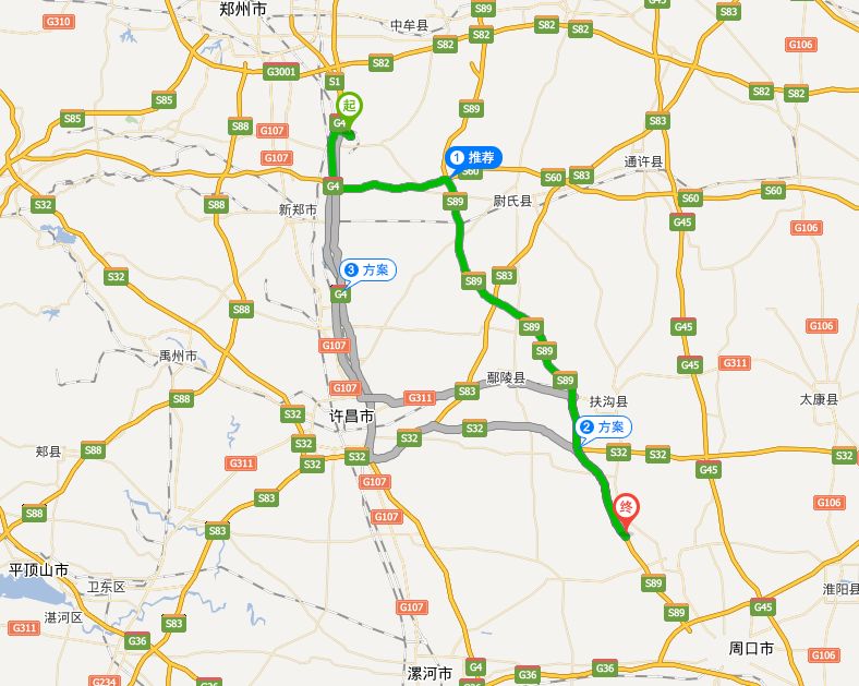 郑西高速线路图片