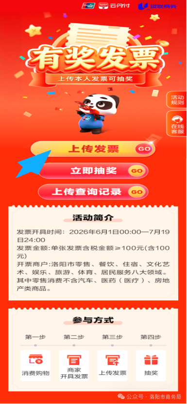 【本地资讯】2026洛阳消费发票抽奖活动常见问题解答