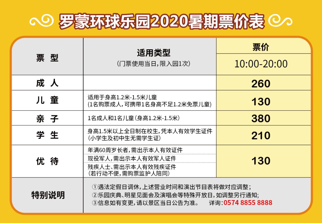 2020罗蒙环球乐园最全游玩攻略