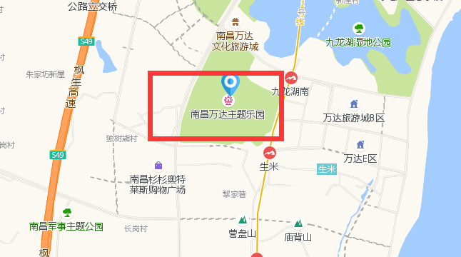 南昌万达主题乐园地址及公交地铁乘坐指南