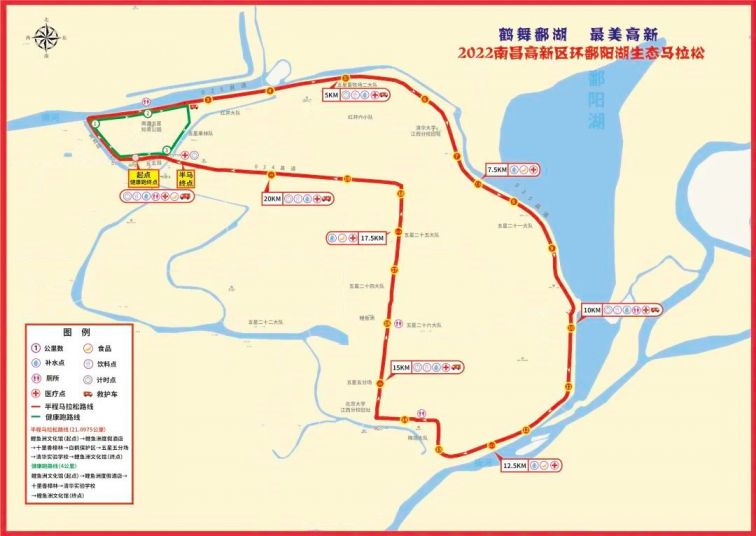 环鄱阳湖公路路线图图片