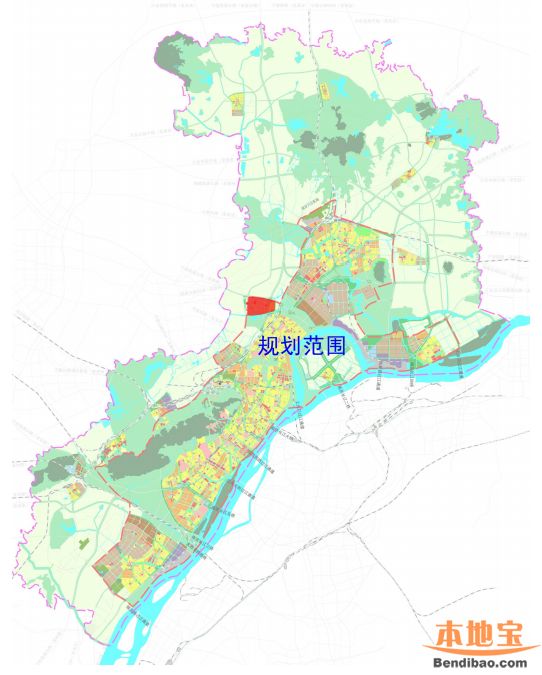 大厂西北部规划(图 江北新区又一部规划制定完成,1月14日南京市