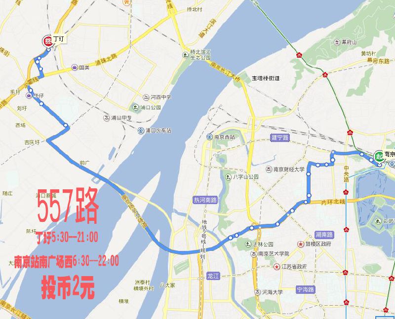 扬子公交557路图片