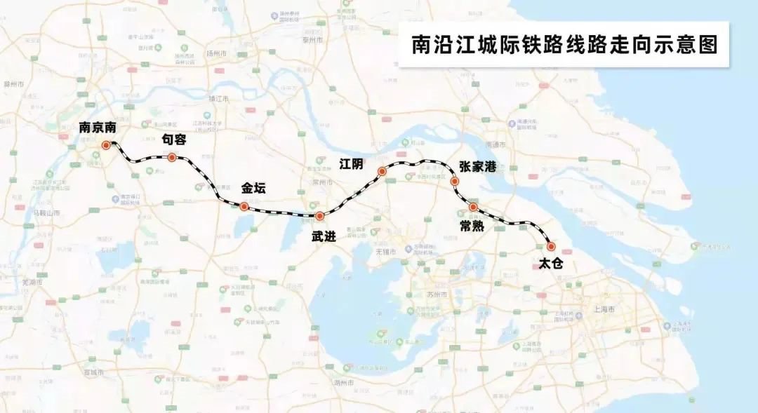 南沿江城际铁路规划图