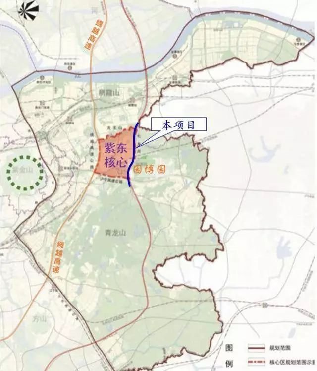 南京三环路江宁规划图图片