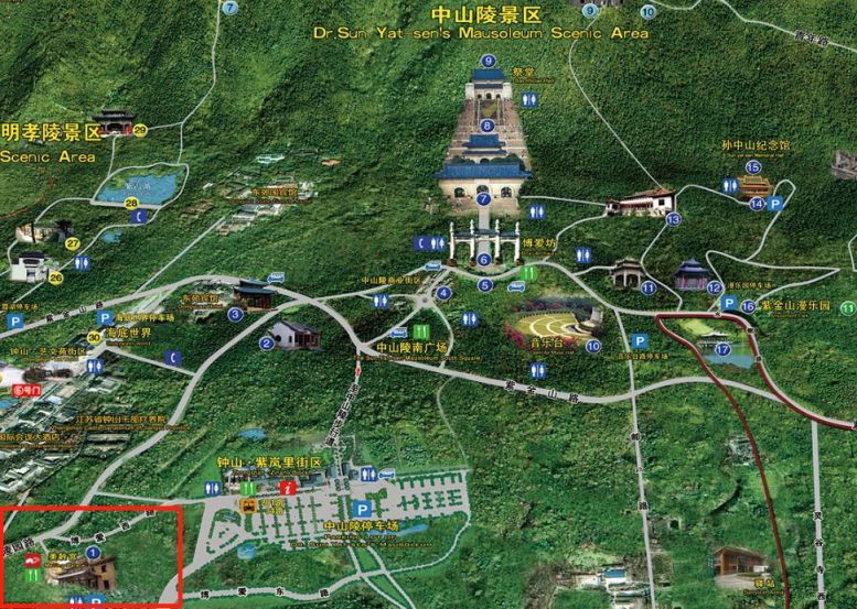 中山陵音乐台平面图图片