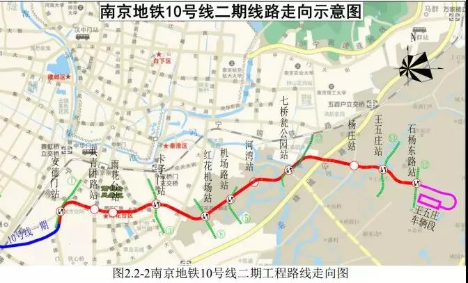南京地铁10号线二期经过哪些区域