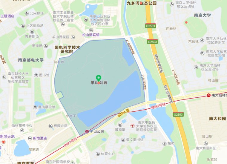 南京羊山生态森林公园游玩简介