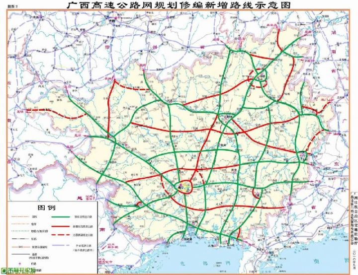 柳南第二高速线路详图图片