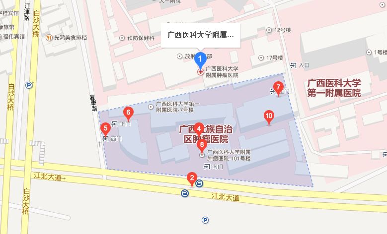郑州肿瘤医院位置地图图片