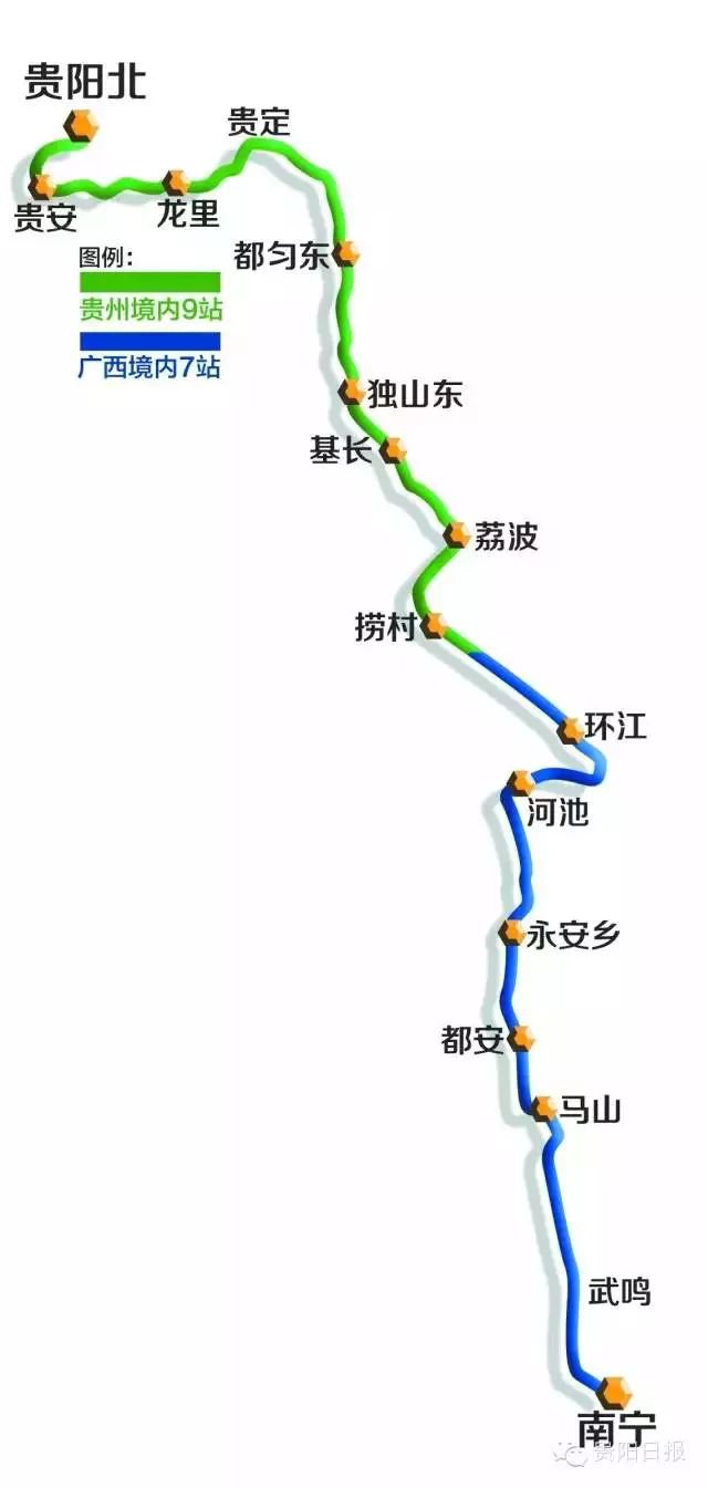 贵南高铁都安段线路图图片