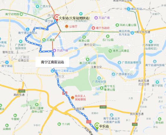 7月18日起南宁69路和501路公交线路有调整