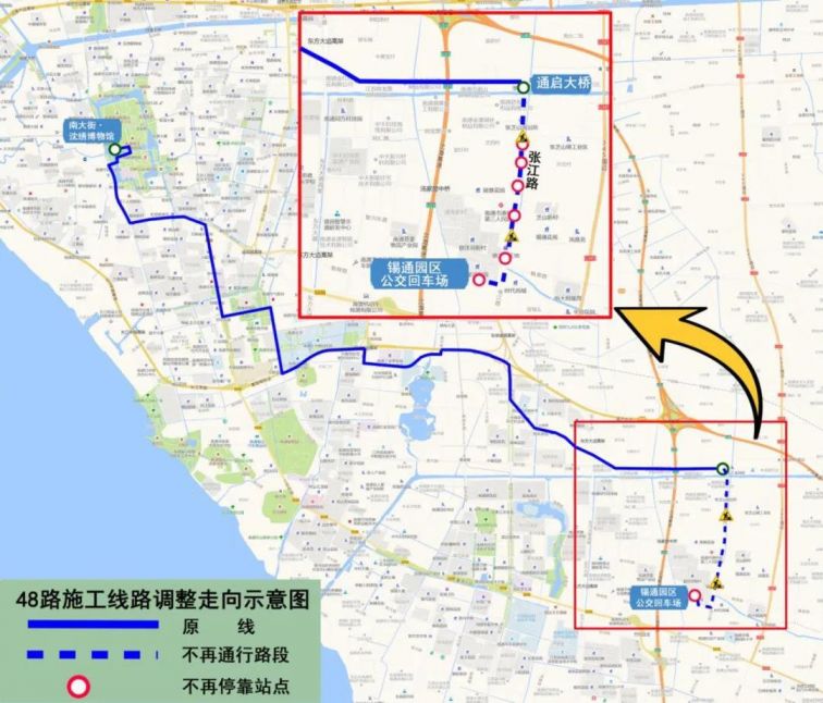 南通公交线路图图片