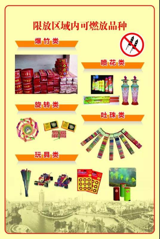 南通哪些烟花可以燃放?
