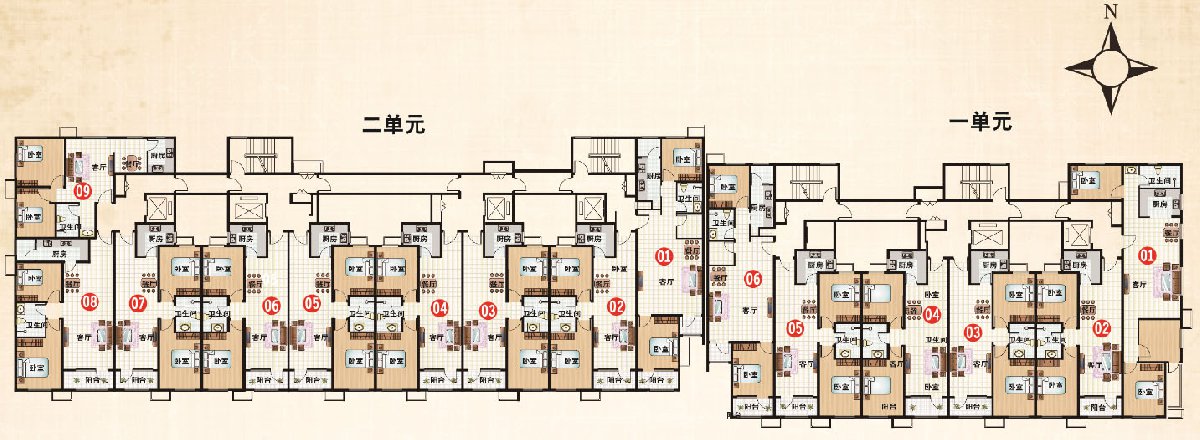 蓝绸带人才公寓户型图图片