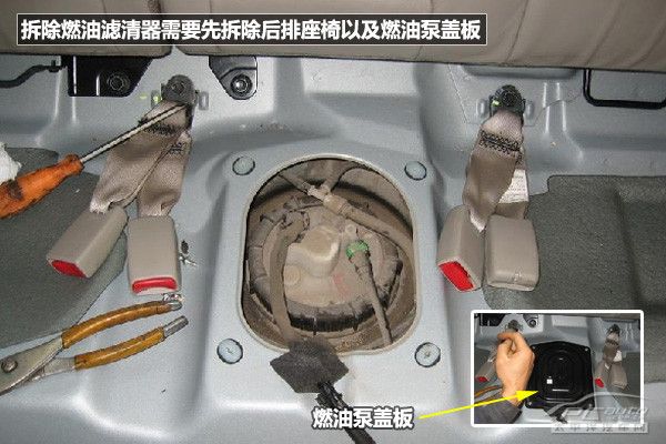 下面列举了3种常见的汽油滤清器.