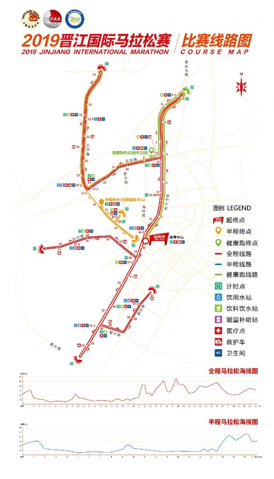 晉江國際馬拉松賽道路線是什麼2019