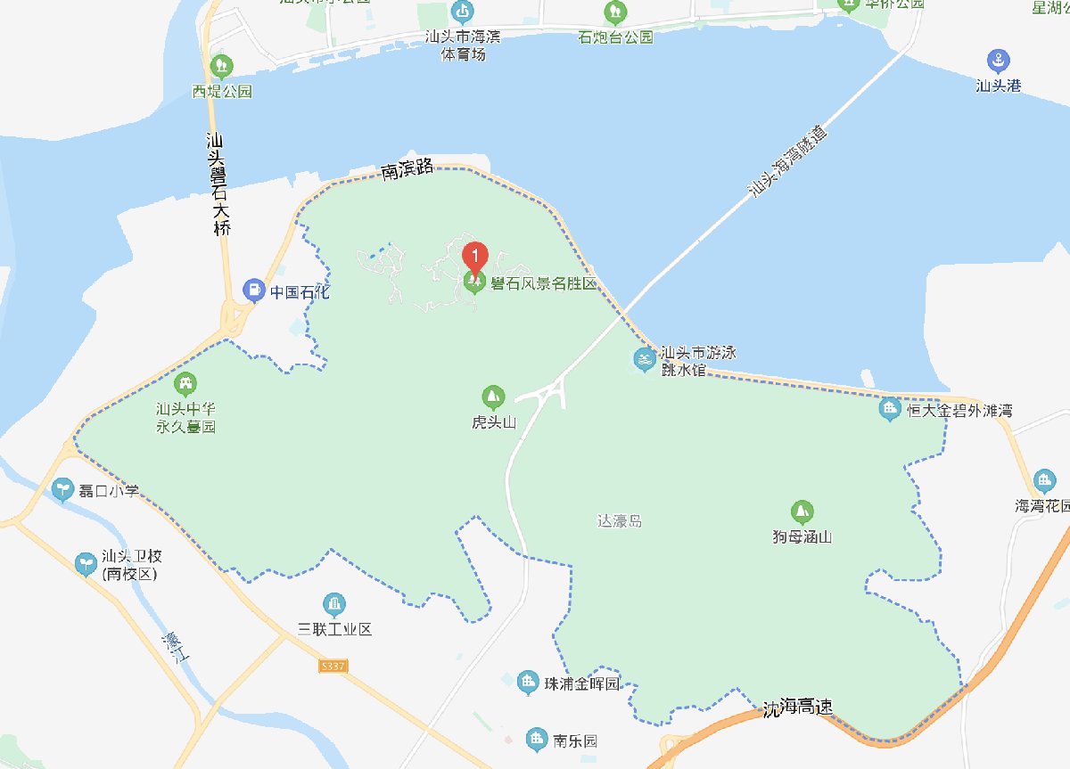 汕头礐石风景名胜区怎么去