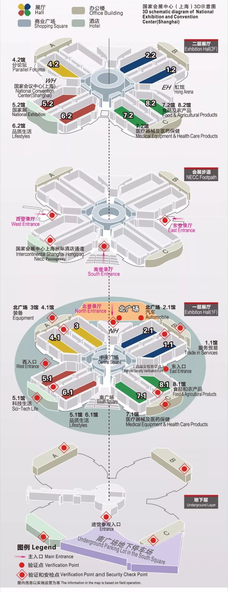 國家會展中心(上海)3d示意圖