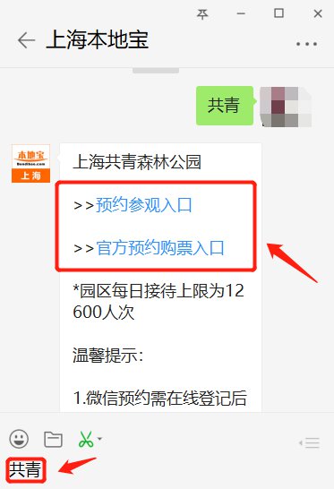 shbendibao 输入框 回复 共青,在线获取共青森林公园预约及购票入口