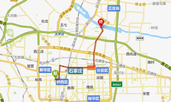 6公里,自駕大約34分鐘地址:石家莊市區北部,北三環(黃石高速)兩側.1.