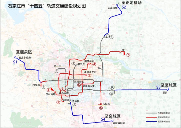 正定地铁7号线图片