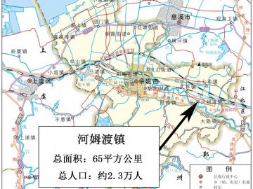 余姚市河姆渡镇地图全图高清版