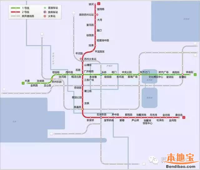 北京赛车大小单双连续:苏州地铁2号线延伸线正式开通 从石湖到桑田岛