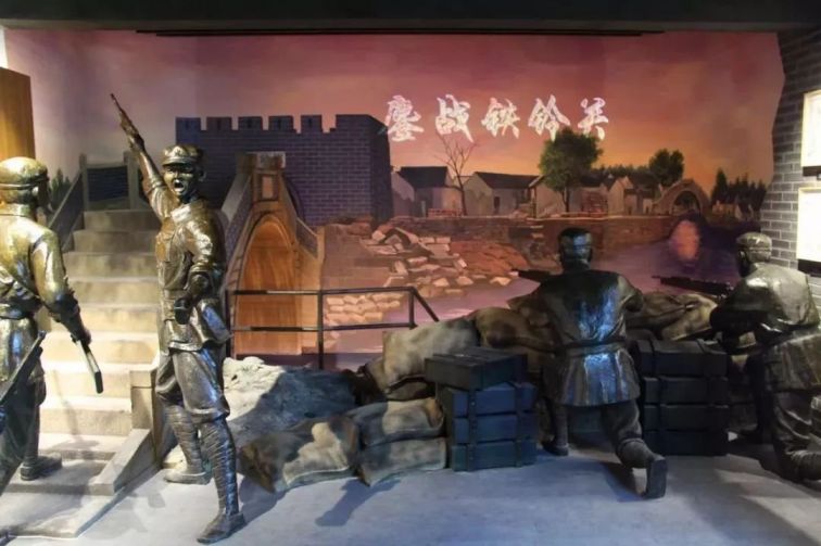 3,铁铃关战斗史迹陈列铁铃关,又称枫桥敌楼.