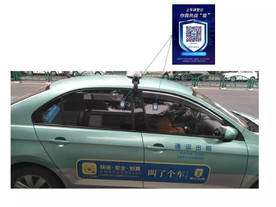 出租汽車駕駛員對乘客耐心做好宣傳解釋,並督促乘客按要求落實乘客