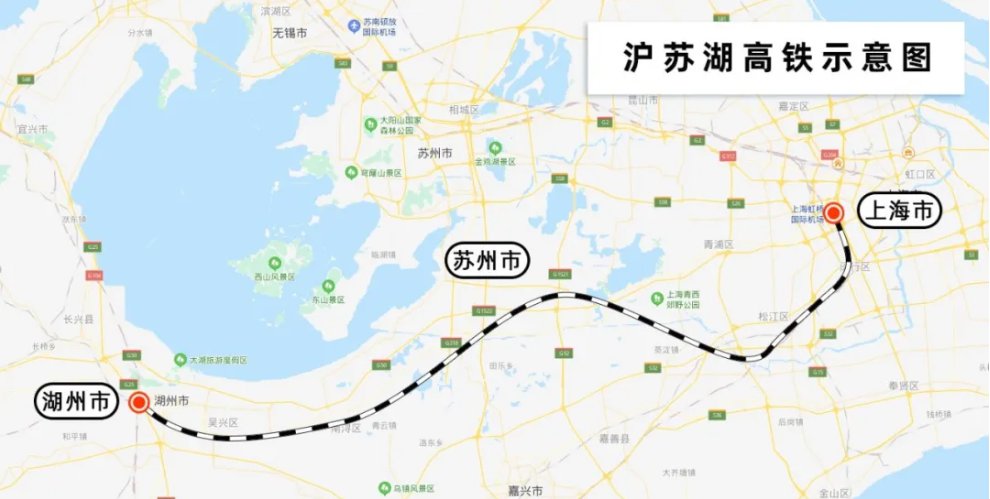 沪苏湖高铁线路图明细图片