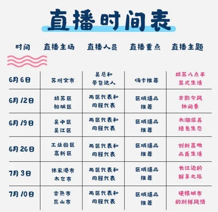 姑苏八点仲夏夜魔方直播安排表(附直播时间) 姑苏八点仲夏夜魔方直播