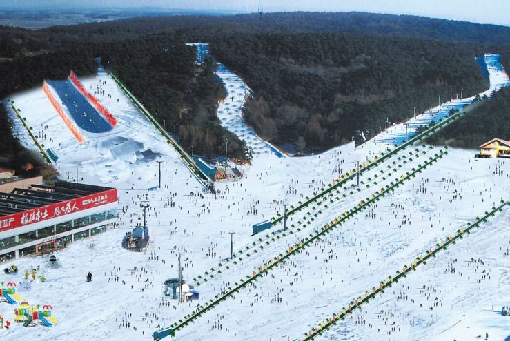 沈阳奥体滑雪场图片