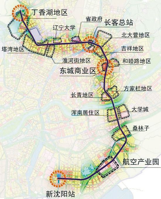 瀋陽地鐵10號線線路規劃