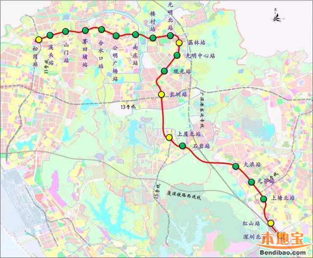 2017年深圳在建地鐵6,8號線最新進展