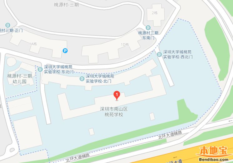 哈工大深圳地图图片