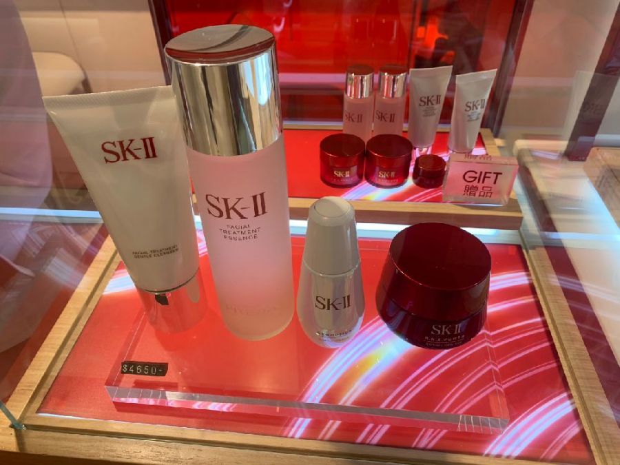 香港尖沙咀专柜sk2神仙水套装实拍(附地址)