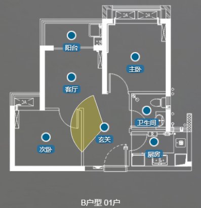 深圳宝安招商臻府公租房户型图