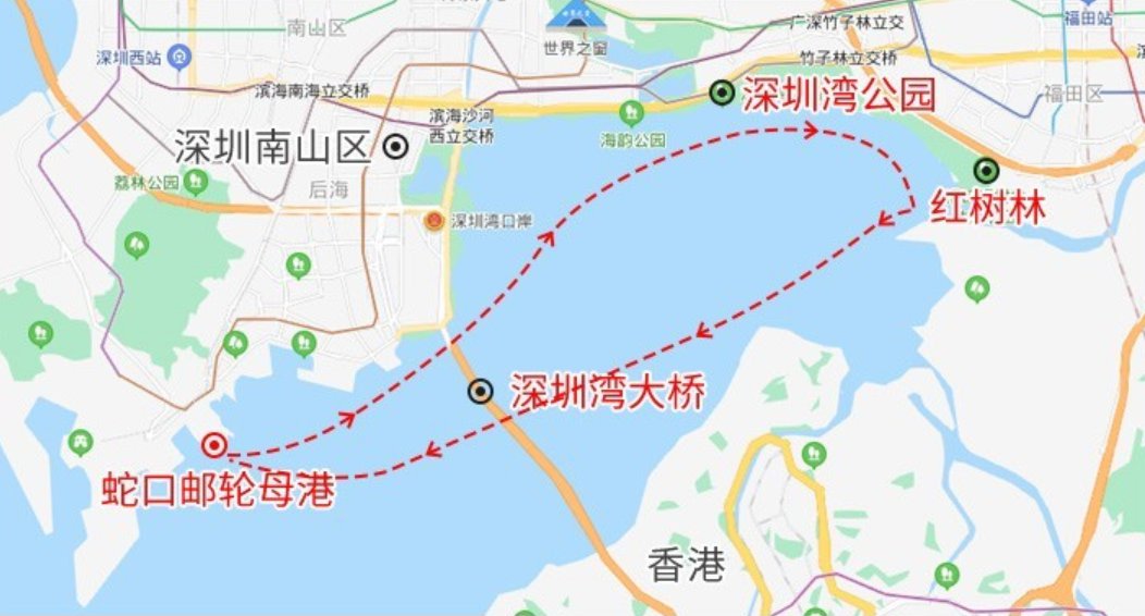 深圳湾海上游路线及沿途景点 深圳湾海上游路线及沿途景点 - 深圳本地