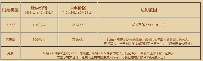 泰安太阳部落门票多少钱