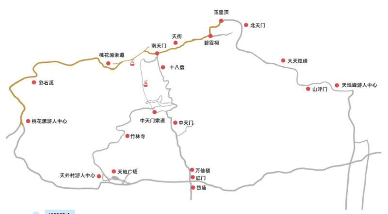 泰山桃花峪游览线攻略