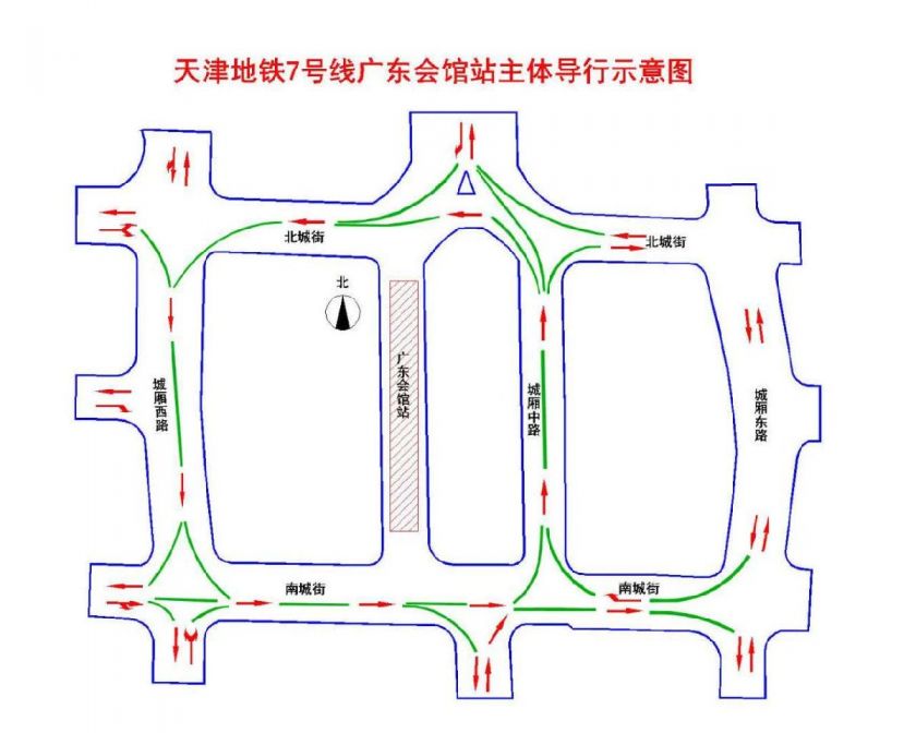 天津七号线地铁线路图图片