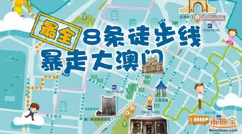澳门徒步线路八条汇总