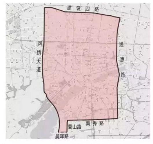 构成的围合区域内所有道路,高架,隧道,除晨晖路外其他围合道路均限行