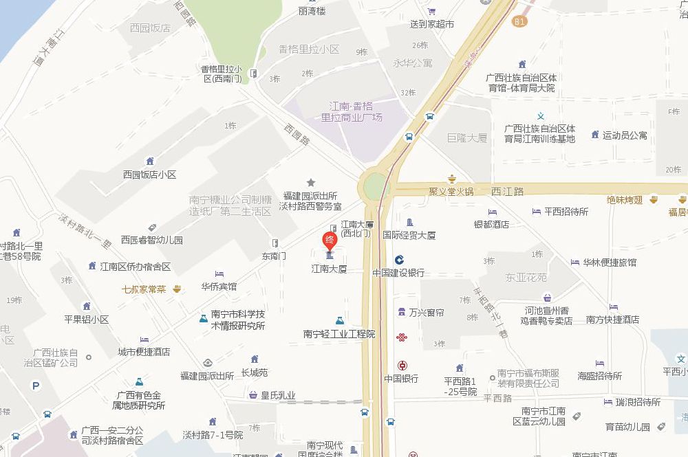 地圖地址南寧市江南區星光大道40號辦公地址週一至週五,上午8:00-12