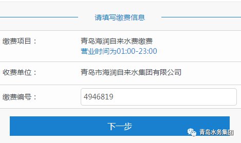 青岛新型肺炎期间怎么缴水费
