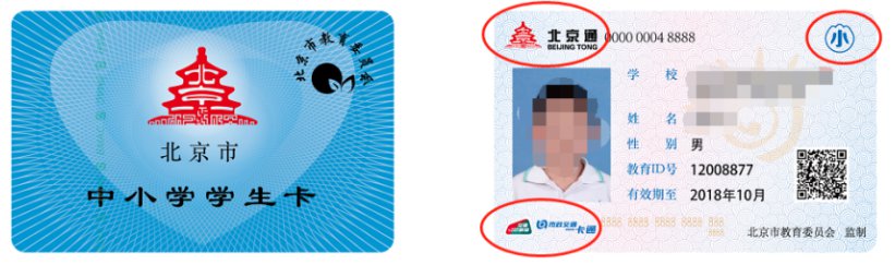 北京中小学学生卡有哪些功能