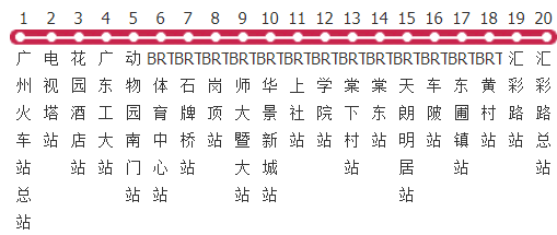 广州b2公交车线路图图片